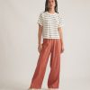 Sadie Vintage Slub Crop Tee - Image 7
