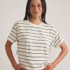 Sadie Vintage Slub Crop Tee - Image 3