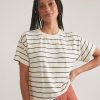 Sadie Vintage Slub Crop Tee - Image 2
