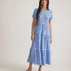 Vintage Slub Midi Dress - Image 4