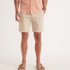 7" Stretch Twill Chino Short in Faded Khaki - Image 6