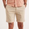 7" Stretch Twill Chino Short in Faded Khaki - Image 3