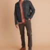 Waxed Canvas Trucker in Dark Grey - Image 6