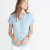 Willow Shortsleeve Chambray Button Down - Image 2