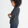 Aspen Sweater in Jet Heather - Image 4