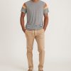 Banks Tee in Heather Grey - Image 7