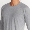 Double Knit Baseball Raglan in Heather Grey - Image 4