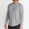 Double Knit Baseball Raglan in Heather Grey - Image 2