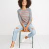 Lightweight Baseball Raglan in Multi Stripe - Image 5