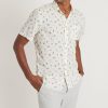 Short Sleeve Cotton Rayon Shirt in ML Print - Image 2
