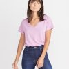 Boyfriend V-Neck in Lilac - Image 2