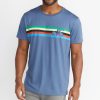 Biker Tee in Vintage Indigo - Image 2