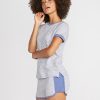 Weekend Short in Blue Stripe - Image 4