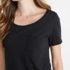 Boyfriend Pocket Tee - Black - Image 4