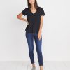 Boyfriend V-Neck -  Black - Image 3