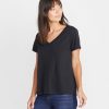 Boyfriend V-Neck -  Black - Image 2