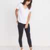 Boyfriend V-Neck - White - Image 3