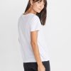 Boyfriend V-Neck - White - Image 2