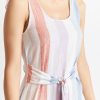 Brea Tie Front Dress in Multi Stripe - Image 4