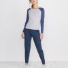 Brie Baseball Raglan in Navy - Image 4