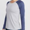 Brie Baseball Raglan in Navy - Image 5