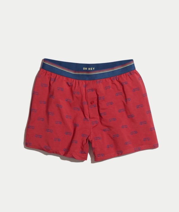 Best Boxers Ever in Bus Print