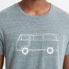 Bus Graphic Tee in Green Gables - Image 3