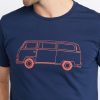 Bus Tee in True Navy - Image 3