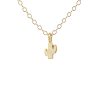 Kris Nations Saguaro Cactus Charm Necklace in Gold - Image 2