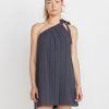 Cassia Dress in Black - Image 3