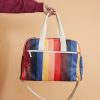 Re-Spun Overnight Bag in Multi Stripe - Image 6