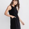 Cizon Velvet Shift Dress in Graphite - Image 5
