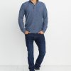 Clayton Pullover in Light Blue Heather - Image 3