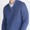 Reversible Corbet Pullover in True Navy/North Atlantic - Image 4