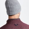 Heather Grey Cashmere Beanie - Image 3