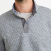 Corbet Pullover in Bering Sea/Dark Heather Grey - Image 4