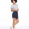 Rayon Dot Skirt - Mood Indigo - Image 2