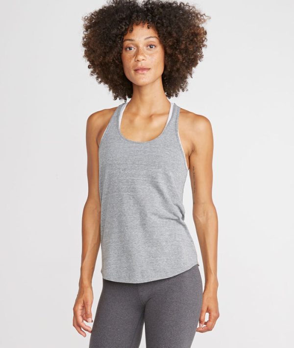 Danica Sport Tank in Heather Grey