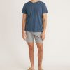Relaxed Hemp Cotton Pocket Tee in Dark Denim - Image 4