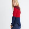 Delaney Pullover in Block Stripe - Image 2