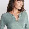 Double Knit Henley in Laurel Wreath - Image 2
