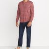 Double Knit Henley in Raisin - Image 4
