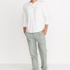 Double Knit Henley - Natural Stripe - Image 4