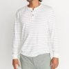 Double Knit Henley - Natural Stripe - Image 2
