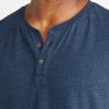 Double Knit Henley in Dark Navy - Image 4