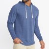 Double Knit Hoodie in Dark Navy - Image 2
