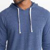 Double Knit Hoodie in Dark Navy - Image 4
