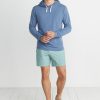 Double Knit Hoodie in Navy - Image 4