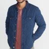 Easton Indigo Quilted Camping Shirt - Image 4