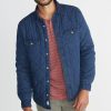 Easton Indigo Quilted Camping Shirt - Image 2